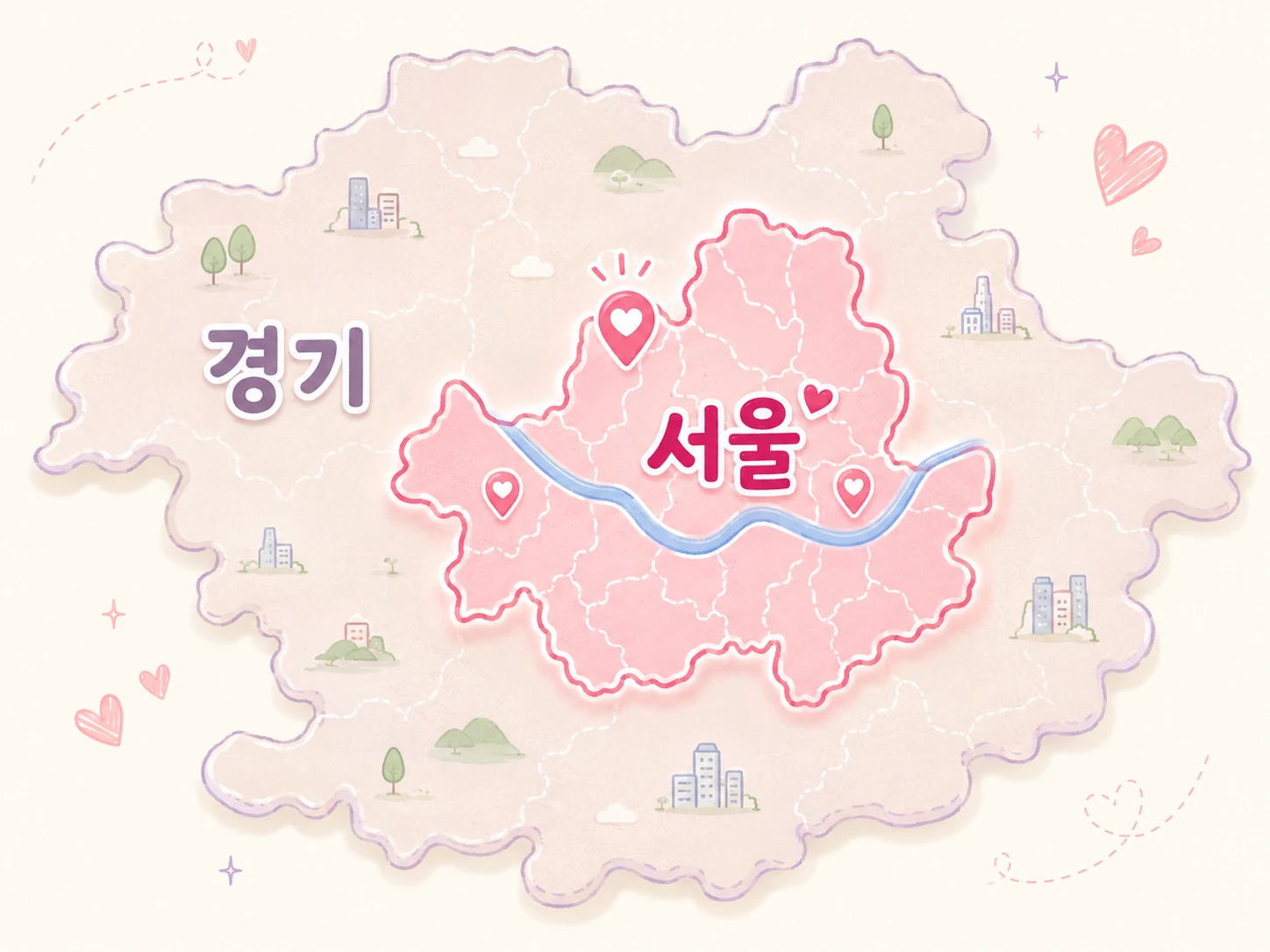 MZ홈타이 서울 출장 마사지 전 지역 방문 지도