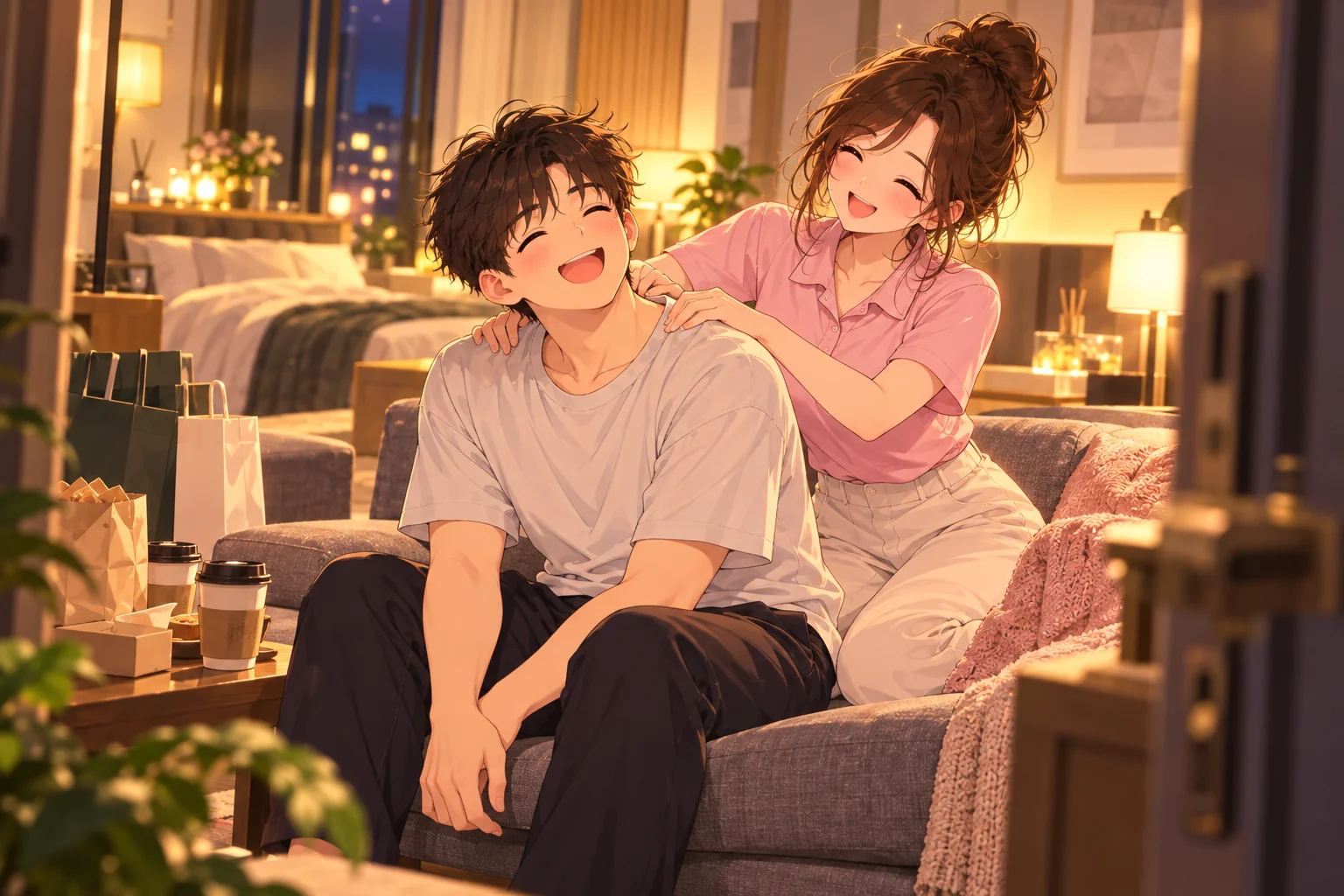 용리단길에서 만나고, 숙소에서도 같이 쉬어요 ♡