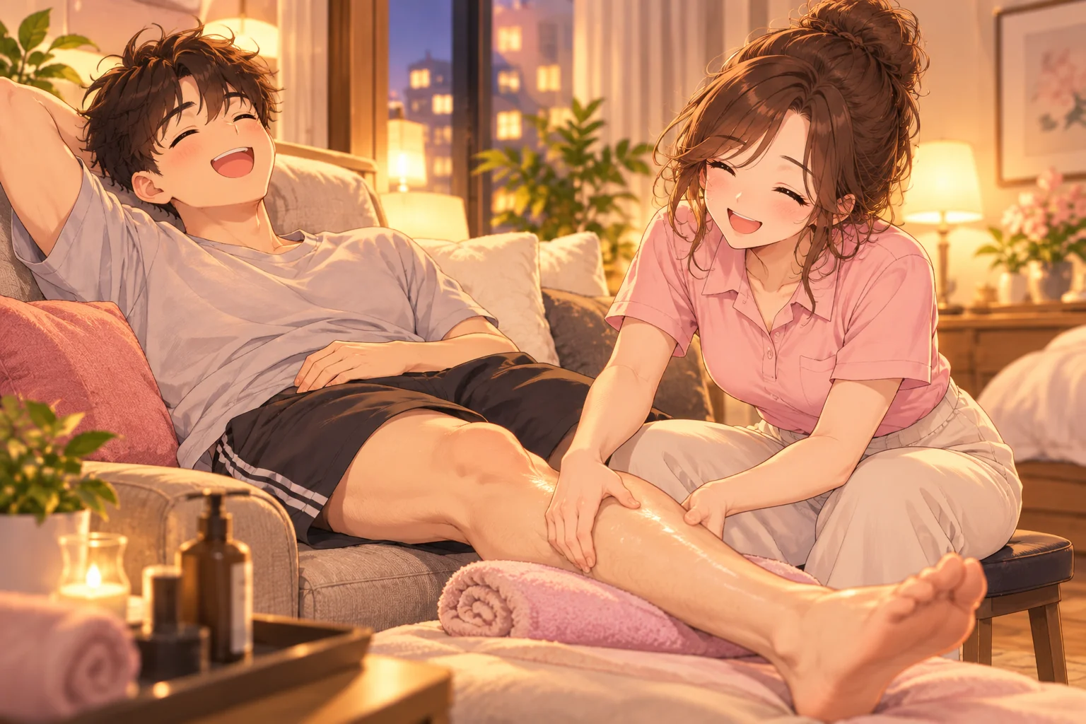 많이 걸었던 날,  어떤 코스로 받을까요?